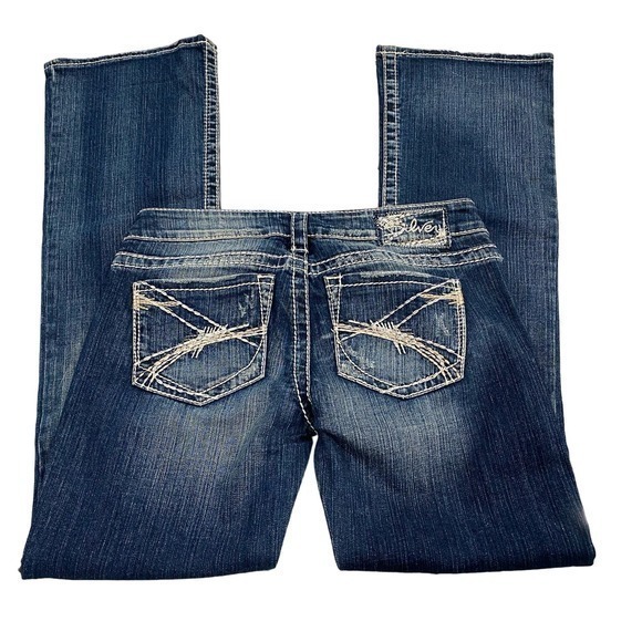 Silver Tuesday Bootcut Women’s Jeans size 27 - Picture 3 of 11